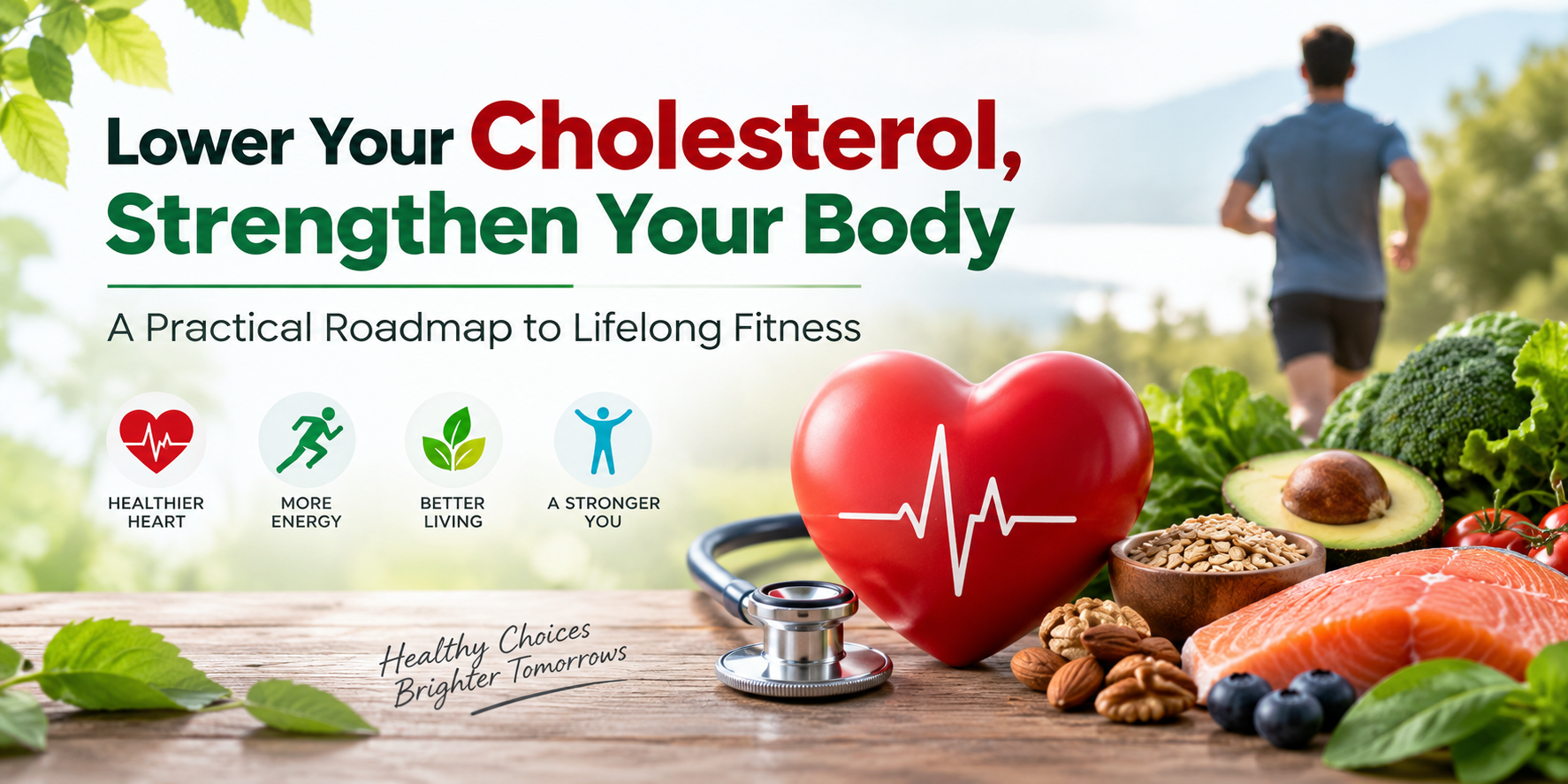 Lower Your Cholesterol, Strengthen Your Body: A Practical Roadmap to Lifelong Fitness by Dr. Edmond Fernandes