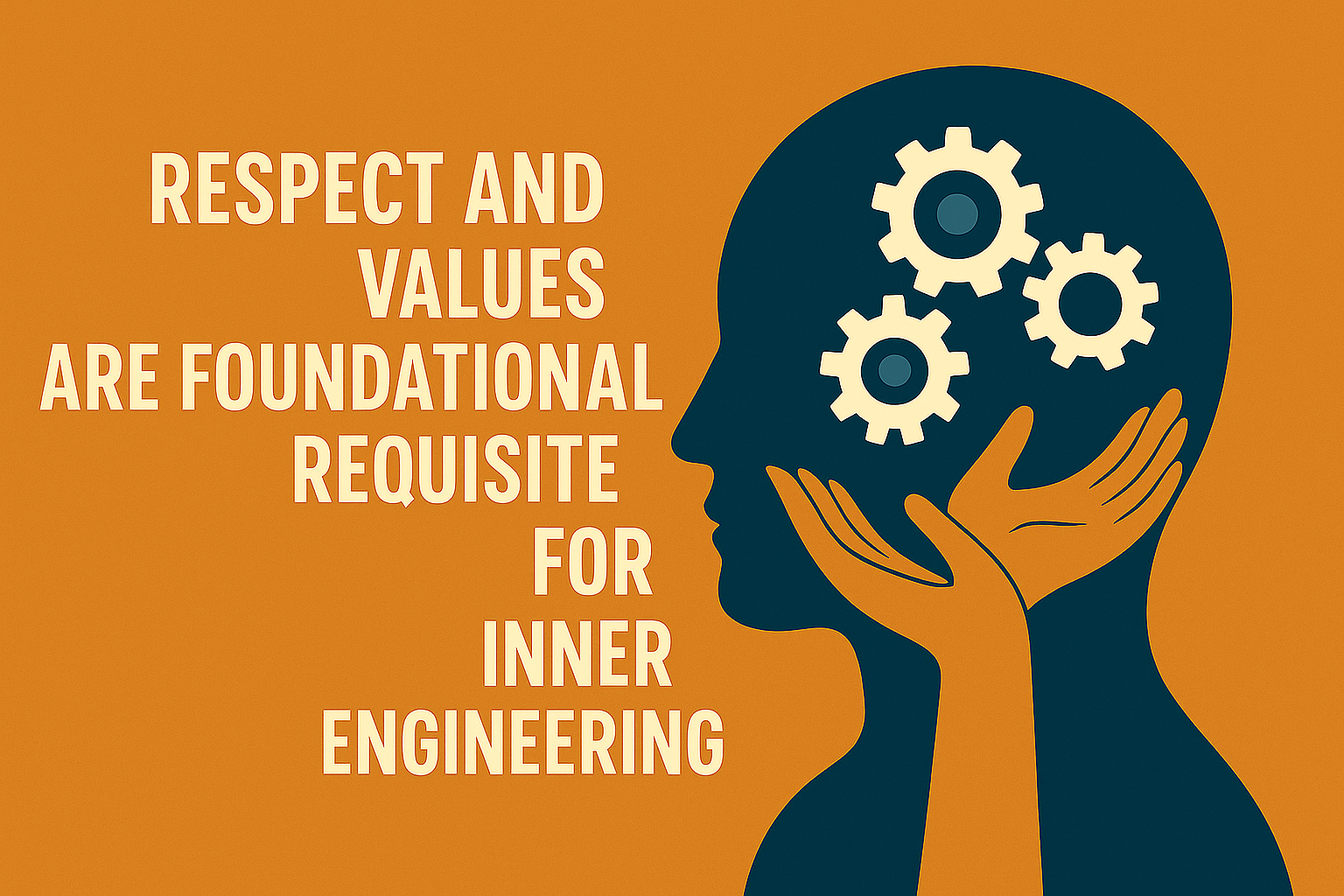 Respect and values are foundational requisite for inner engineering
