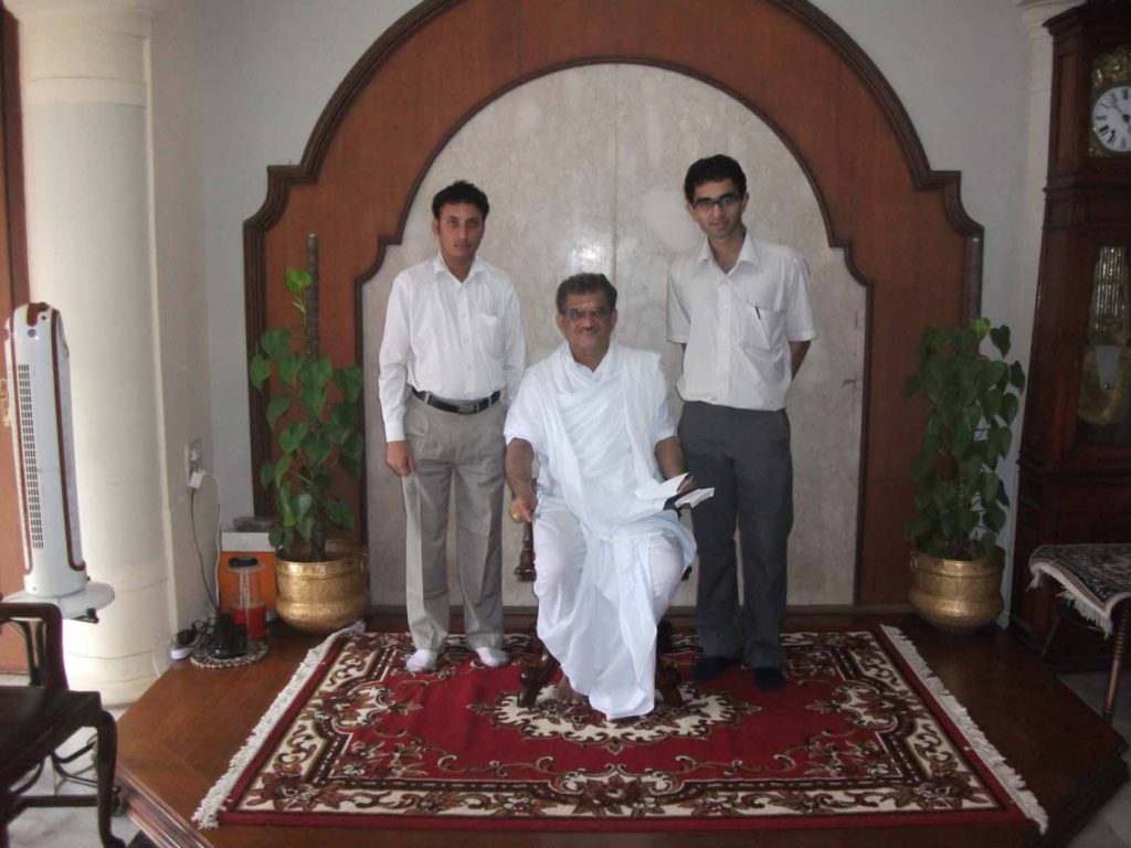 Dharmadhikari, Dharmasthala with Dr. Edmond Fernandes