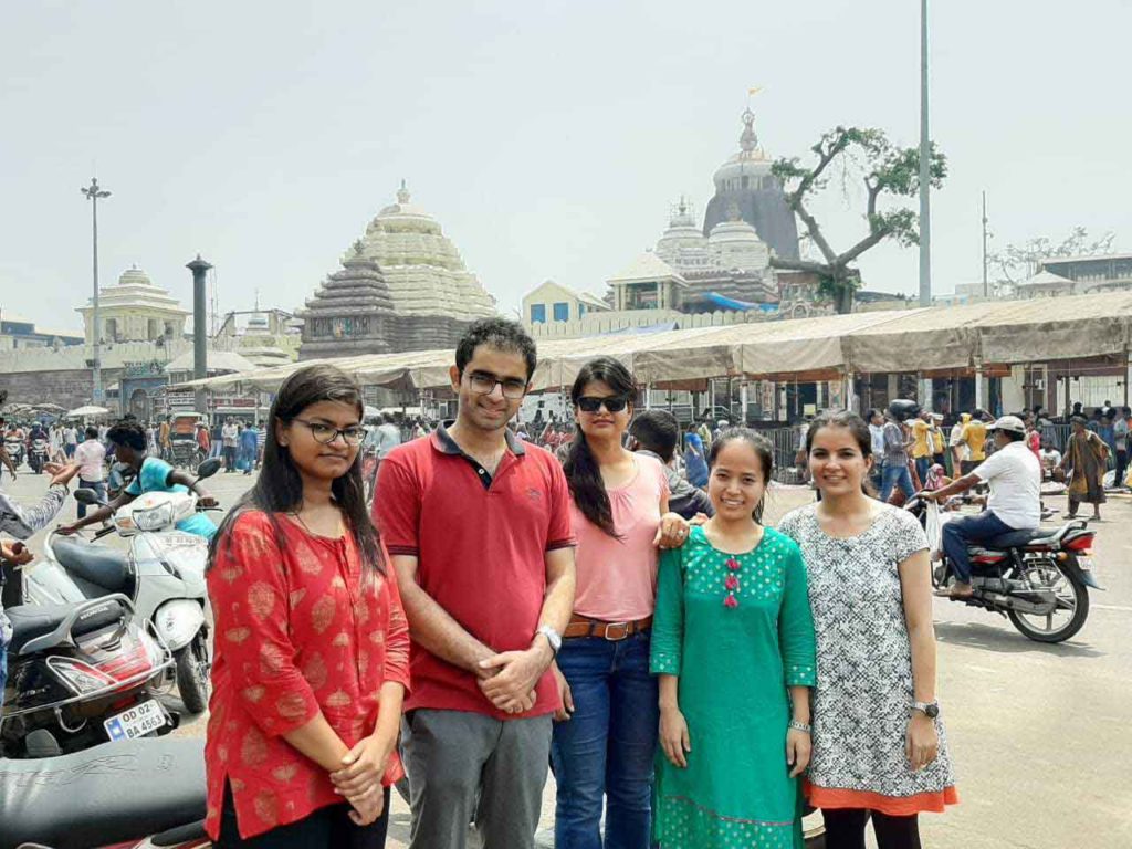 Dr. Edmond Fernandes Jagannath Puri Temple Dham