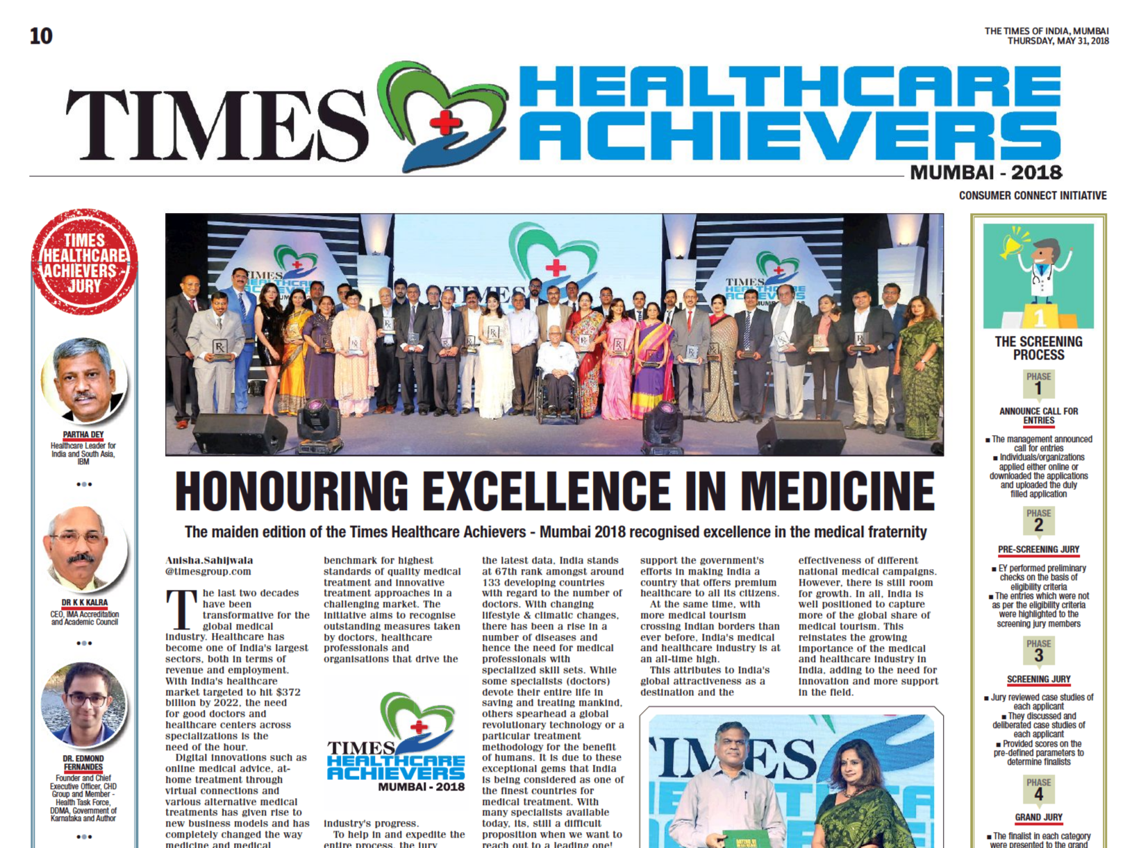 Times Healthcare Achievers